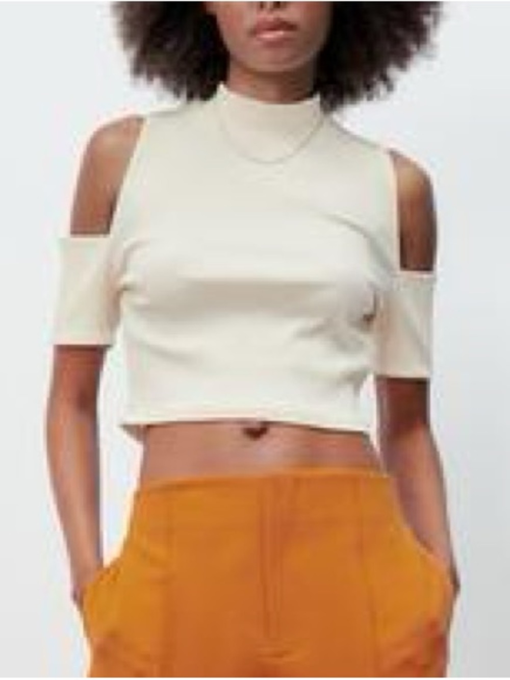 Zara Cut Out Top NWOT